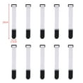 thumbnail image 1 of 10Pcs 2.5cm Width Nylon Cable Ties Reverse Buckle Strap Reusable Self Adhesive Tape Fastener Hook Loop Fixed Strap Sticky 2.5cx20CM-E 10Pcs, 1 of 6