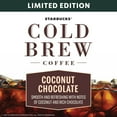 thumbnail image 2 of Starbucks Coconut Chocolate Naturally Flavored, Bottled Cold Brew Coffee Concentrate Drink, 32 oz, 2 of 8