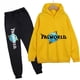 thumbnail image 3 of Conjunto de sudadera y pantalones con capucha de polar con estampado infantil de Palworld, conjunto deportivo de 2 piezas adecuado para conjuntos de niños y niñas, 3 of 5