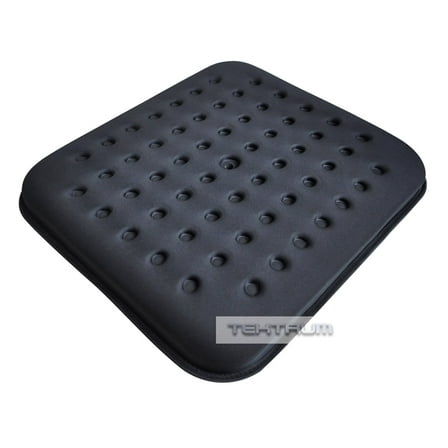 Tektrum Thick Orthopedic Cool Gel Seat Cushion with Cooling Vents for Wheelchair, Office, Home, Car  Relief for Back Pain, Sciatica, Tailbone, Prostate, Postnatal, Postoperative Pain (TD-GS1201-BLK)