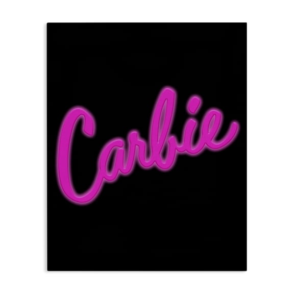 Stupell Industries Eclectic Carbie Funny Food Phrase Canvas Art, 16 x 20, by House of Lulu