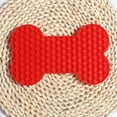 thumbnail image 2 of Interactive Pet Slow Feeder Lick Mat Pads With Suction Cups For Dogs And Cats Enrichment Mealtime Activity, 2 of 4