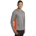 thumbnail image 4 of Sport-Tek Long Sleeve Heather Colorblock Contender Tee, 4 of 6