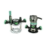 Factory-Reconditioned Hitachi KM12VC 2-1/4 HP Variable Speed Plunge and Fixed Base Router Kit (Refurbished)