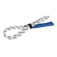thumbnail image 3 of Equipo de corrección de gestos con agarre cómodo y cuerda de entrenamiento de swing de golf ajustable Blanco azul, 3 of 9