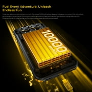 OUKITEL WP60 5G Rugged Smartphone Unlocked, 48GB RAM (16GB+32GB Virtual) 512GB ROM, 7.2 120Hz Large Screen Cell Phone, 10000mAh Battery, 108MP Camera, Android 15 Waterproof Phone, T-Mobile
