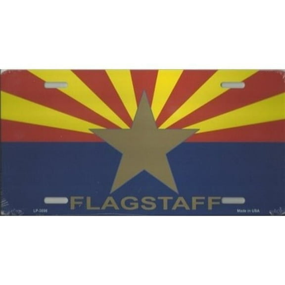 Arizona Big Star Flagstaff License Plate