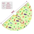 thumbnail image 2 of Lsque Pikmin Print Christmas Tree Skirt, Tree Skirt with Ties or Velcro, Perfect for Holiday Decorations, Halloween, and New Year-30", 2 of 7