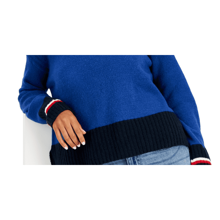 Tommy hilfiger half zip sweater women's top