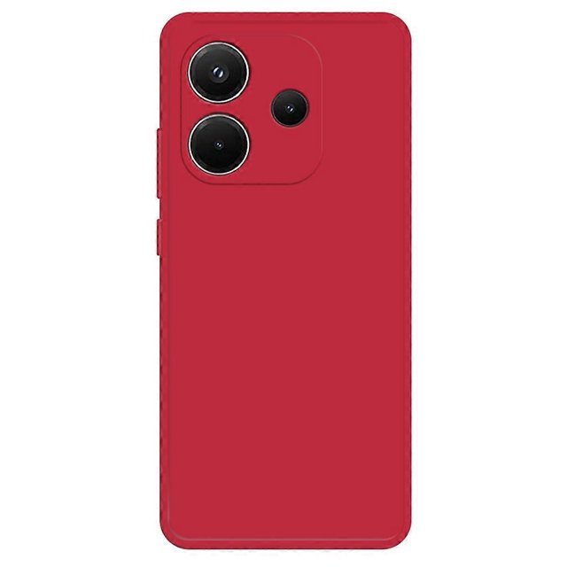 For Xiaomi Redmi Note 14 4G (163.25x76.55x8.16mm) TPU Case Straight Edge Protection Phone Cover - Da