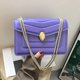 thumbnail image 4 of Bolso de lujo de diseñador con doble compartimento y correa de cadena para el hombro, bolso cruzado para mujer, bandolera versátil para debajo del brazo, de alta calidad Y2k, 4 of 4