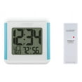thumbnail image 1 of La Crosse Technology 515-1912-INT Splash-Proof Shower Cube Atomic Clock with Temperature & Humidity, 4.92" L x 1.36" W x 5.12" H, White, 1 of 5
