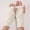 White, variant on Vorkoi Knitted Fingerless Gloves for Women Winter Thumbhole Wrist Warmer Men Crochet Arm Warmers Hand Mittens