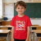 thumbnail image 2 of Camiseta Gráfica de Manga Corta Linda para Niños Niños Niñas, Temporada Escolar Impresión Tee Vestir de Verano Casual, 2 of 9