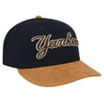 thumbnail image 3 of Men's New Era Navy New York Yankees Team Suede Visor Low Profile 59FIFTY Fitted Hat, 3 of 6