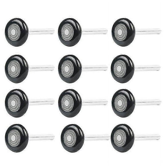 12 Pcs 2 Inch Garage Door Rolle Nylon Garage Door Wheels For Garage Track Replacement With Sealed 6