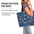 thumbnail image 2 of Easygdp French Bulldog Dog In Beret Bolsas Tote para Mujer, Bolsos de Hombro para Viaje, Bolsos de Mano de Gran Capacidad para Compras y Trabajo, 2 of 8