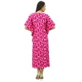 thumbnail image 6 of Bimba Womens Long Maxi Kimono Kaftan Designer Rayon Night Caftan Beach Coverup, 6 of 8