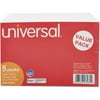 (2 Pack) Universal Ruled Index Cards, 4 x 6, White, 500/Pack -UNV47235