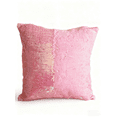 thumbnail image 6 of MOCOFO Mermaid Sequin Pillow Covers, Magic Reversible Color Changing Cushion Case with Holographic Effect, Decorative Throw Pillowcase for Home Decor, 16x16 Inch (2pc, pink), 6 of 7