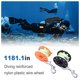 thumbnail image 4 of Eigraketly Carrete de buceo, carretes de 30 m, accesorios para deportes al aire libre con gancho de seguridad Deportes acuáticos naranja, 4 of 6