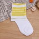 thumbnail image 4 of Bicicleta Calcetines deportivos antideslizantes para mujer y hombrecalcetines hasta la pantorrilla para ciclismo (raya amarilla) Ndcxsfigh Nuevos Originales, 4 of 8