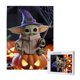 thumbnail image 1 of Rompecabezas de madera Baby Yoda: adecuado para niños adultos, rompecabezas para niños y niñas, juguetes de juego de entretenimiento con rompecabezas., 1 of 8