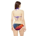 thumbnail image 5 of 'Terrestrial Mermaid' Strappy Bikini Set (AOP), 5 of 9