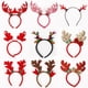 thumbnail image 4 of 2023 decoraciones de fiesta de moda bebé niña mágica Navidad Santa Claus muñeco de nieve ciervo cuerno asta banda para el cabello, 4 of 4