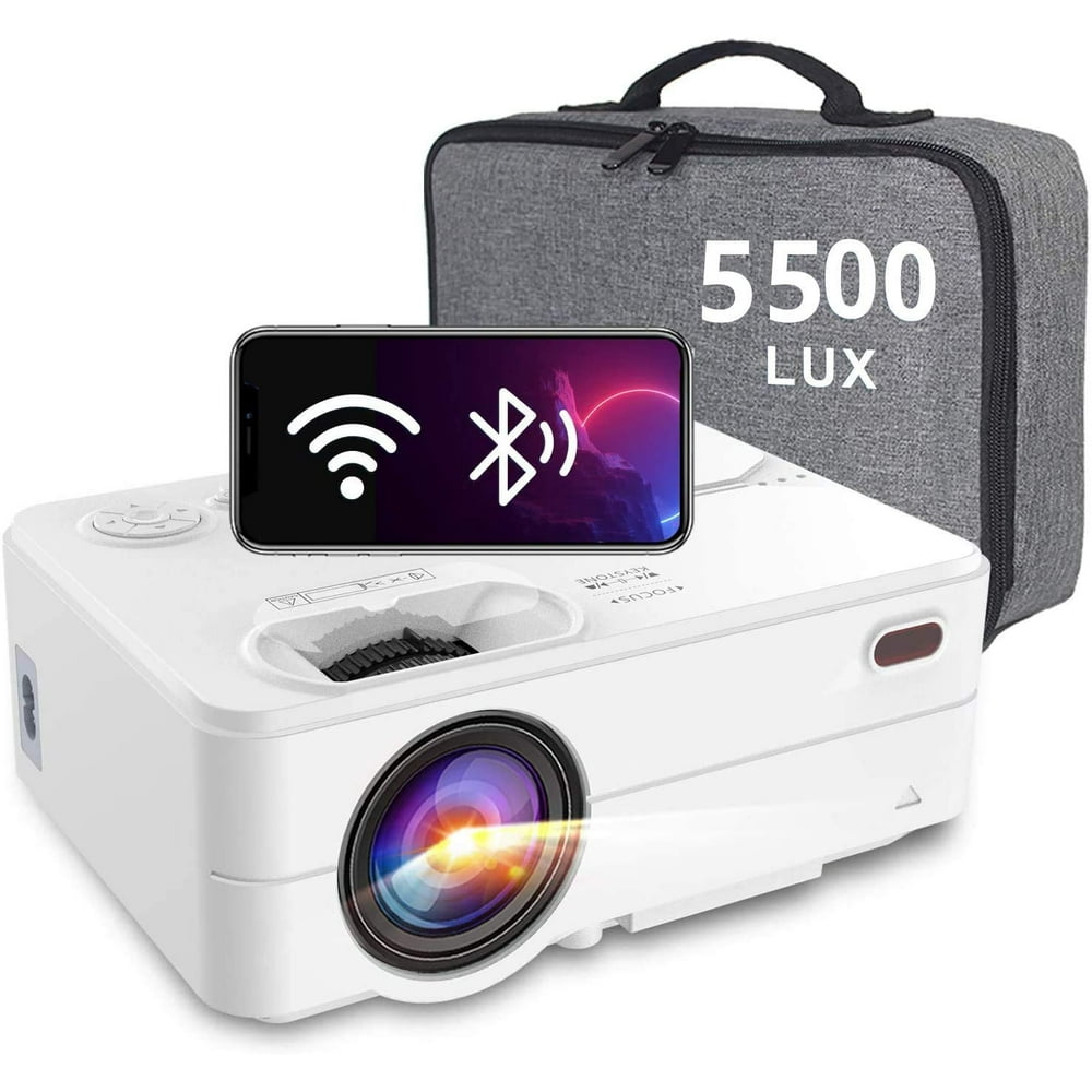 Mini Projector Artlii EJ2 WiFi Bluetooth Projector, Native 720P