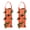 Tangerine, variant on lanema Hanging Planter Bag Pouches Perfect For Cultivating Strawberries And Herbs 2pcs