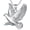 Dove Necklace, variant on Hummingbird/Phoenix/Owl/Dove/Flamingo/Raven/Blue Jay/Cardinal/Peacock/Eagle/Parrot/Robin Necklace for Women 925 Sterling Silver Bird Pendant Necklace Animal Jewelry Gift for Mother Wife