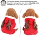 thumbnail image 5 of Disfraz de reno navideño para mascotas, pijamas de terciopelo coral suaves y cómodos para perrito/gato, monos con capucha de invierno cálidos para mascotas para fiestas navideñas (rojo), 5 of 6