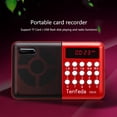 thumbnail image 4 of Altavoz Bluetooth inalámbrico portátil | Bluetooth 5.0 recargable | Súper calidad de sonido | Altavoces duales de 3W | Radio FM | Entrada USB y AUX | Batería incorporada de 2800 mAh | 6 horas de, 4 of 9