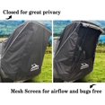 thumbnail image 2 of Car Accessories Camping Tent Attach to SUV Tailgate Easy Set Up Waterproof 3000MM UPF 50+ Black Large, 2 of 5