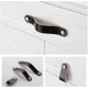 thumbnail image 2 of 8 Pieces Black Leather Handles 128 mm Leather Cabinet Pulls, Drawer Pulls, Cupboard Pulls Leather Handles for Cabinet Drawer Furniture, 2 of 5