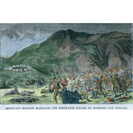 The Mountain Meadows Massacre. The Slaughter Of An Arkansas Wagon Train