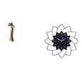 thumbnail image 1 of Figura de escritorio,Figuritas africanas,artesanías,artículos de escritorio coleccionables,Reloj de pared grande,Reloj de pared acrílico silencioso sin tictac,Reloj de pared grande para, 1 of 8