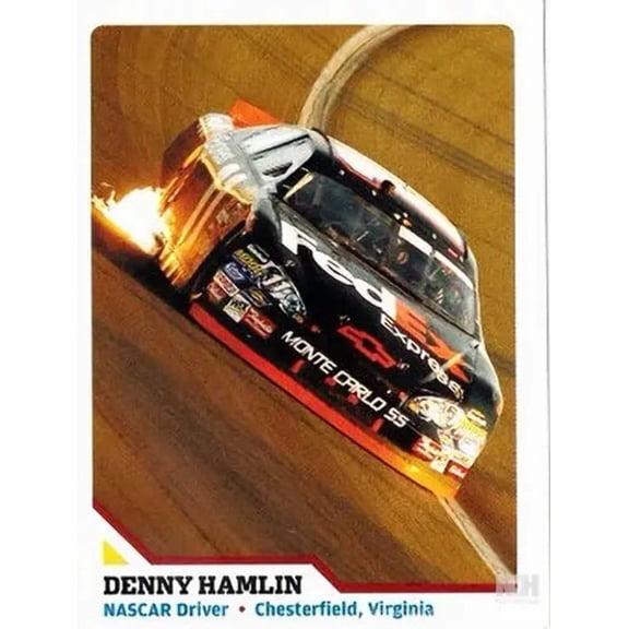 Denny Hamlin 2007 Sports Illustrated for Kids racing card