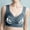 Navy, variant on Womens Bras Hot Diamond Lace Print Bralette No-Rim Vests Underwear Thin Side Collecting Breast Daily Bras