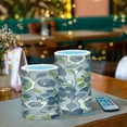 thumbnail image 3 of Yayeee Flameless Candles with Remote Flickering Battery Operated Multi Color Changing, Green Floral, 3 of 7