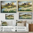 thumbnail image 4 of Designart "Countryside Charm Of White And Yellow Daffodils I" Flowers Canvas Wall Art, 4 of 7