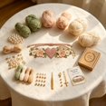 thumbnail image 4 of Crochet Bracelet DIY Kit with Beads,Beginner Yarn Craft with Step-by-Step Tutorial for Women Craft Lover, 4 of 6