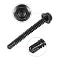thumbnail image 3 of Uxcell Hex Washer Self Drilling Screws, #10 x 1-7/8" 410 Stainless Steel Sheet Metal Screw 25 Pack, 3 of 5