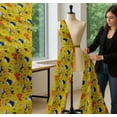 thumbnail image 5 of Soimoi Cotton Cambric Fabric Coral,Whale & Jellyfish Ocean Print Fabric by Yard 42 Inch Wide, 5 of 7