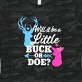 thumbnail image 4 of Inktastic Gender Reveal Will It Be a Little Buck or Doe? Women's T-Shirt, 4 of 5
