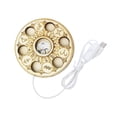 thumbnail image 1 of lionlar Crystal Ball Stand 3D Night Light Base Atmosphere Round Pedestal, Convenient Led, 1 of 9