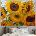 thumbnail image 2 of Creowell  Wall Art Tapestry - Sunflowers,Home Decor for Bedroom, Living Room, Apartment, Dorm 40x30inch, 2 of 6