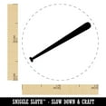 thumbnail image 2 of Baseball Bat Solid Rubber Stamp for Scrapbooking Crafting Stamping - Mini 1/2 Inch, 2 of 7
