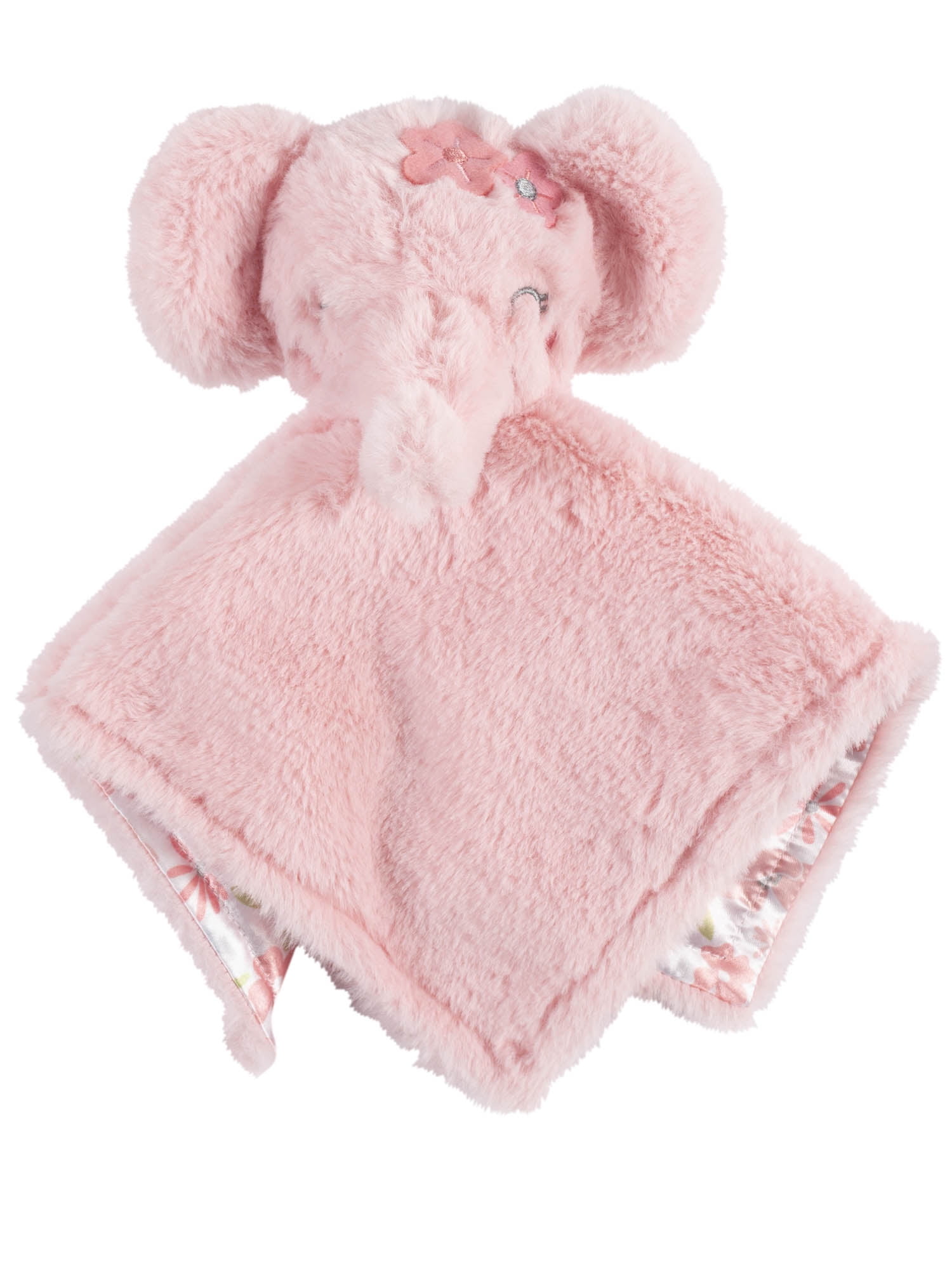 Elephant Baby Girls Boys Security Blanket Throw  Animal Pillow Toy Soft Pink 